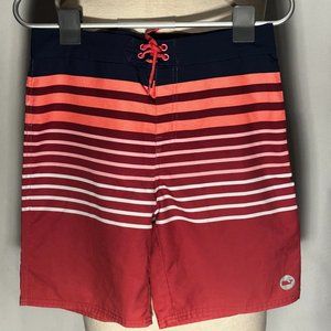 Red and Blue Kids Vineyard Vines Board Shorts Size XL/TG (18)